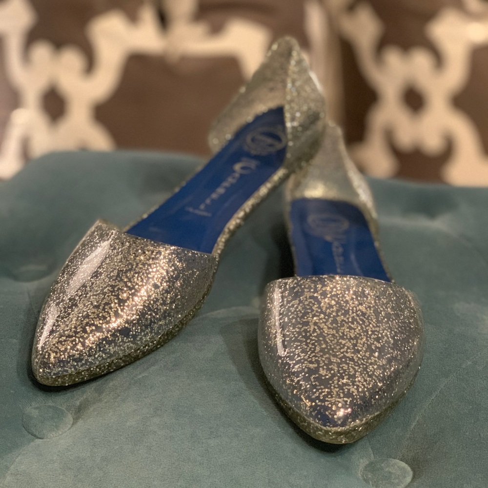 Jeffrey Campbell-Havana Last D’Orsay Jelly Flats